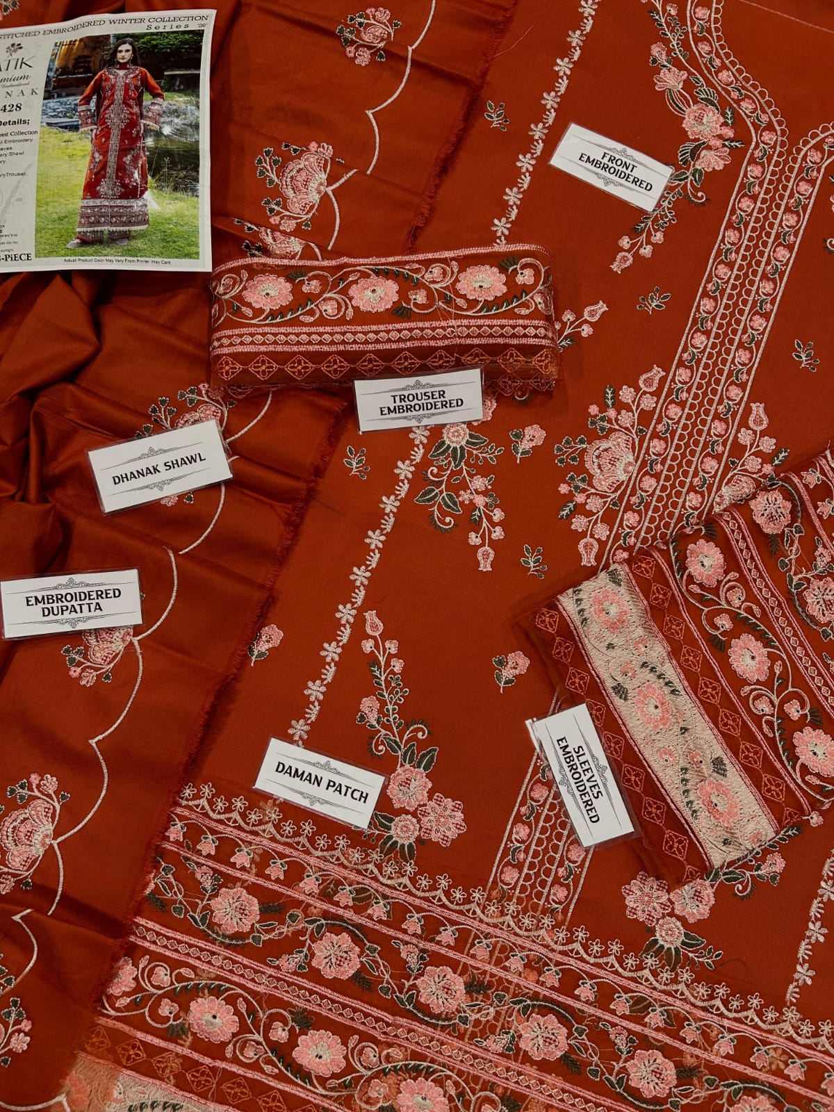 Batik NF 428 Dhanak trouser embroidery