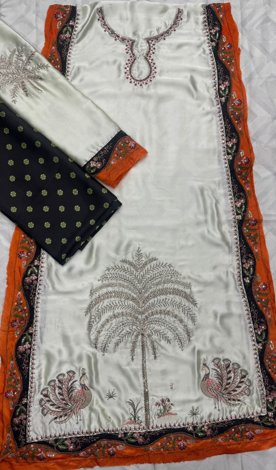 Ethnic Inspired Shamoze Silk trouser and details
