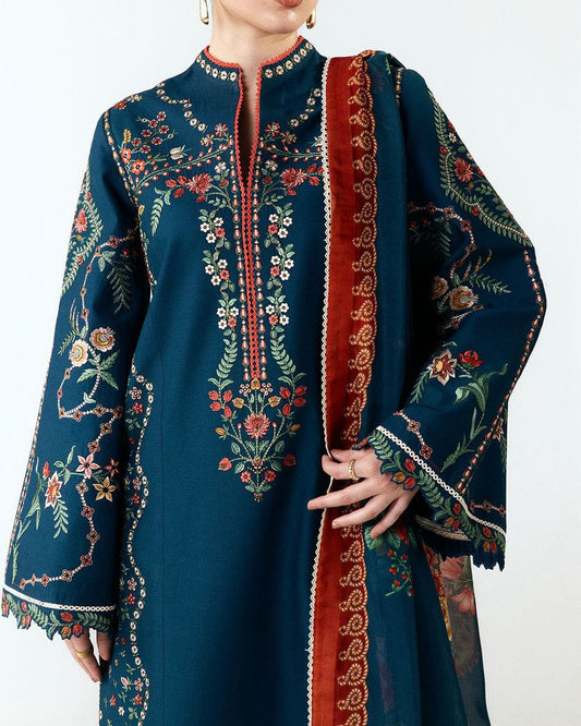 Hussain Rehar NF 3007 Dhanak suit back