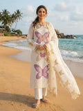 Shop the Maria B Most Demanding Summer Collection 2026 lawn 3-piece suit with Khaadi Net dupatta. Order now from IZ Pattern and Place.
