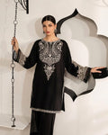 Shop the embroidered lawn 2-piece unstitched suit with heavy embroidered front and sleeves. Order now from IZ Pattern and Place.