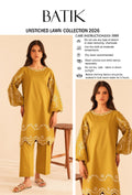 Shop the BATIK embroidered lawn 2-piece unstitched suit with heavy embroidered front and sleeves. Order now from IZ Pattern and Place.
