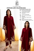 Shop the Sapphire Premium embroidered lawn 2-piece unstitched suit with heavy embroidered front and sleeves. Order now from IZ Pattern and Place.