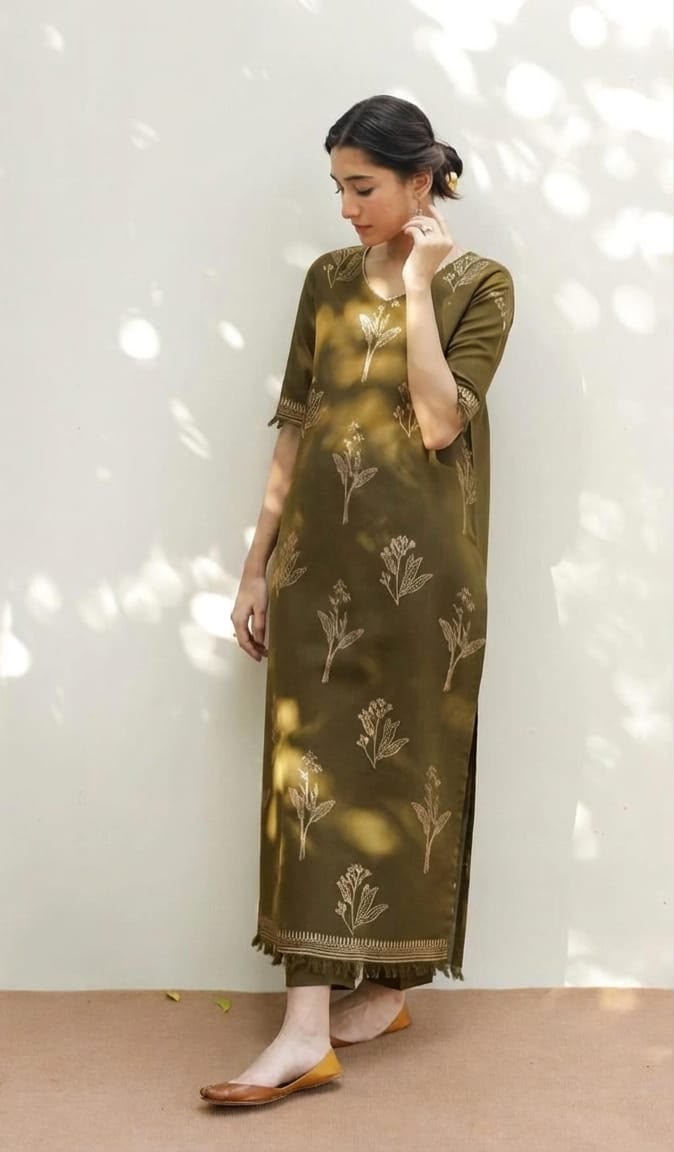 Zellbury Dhanak 3001 embroidered suit back